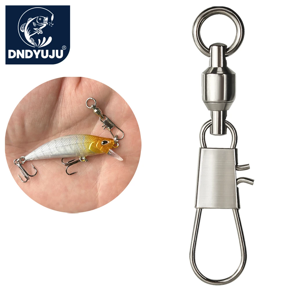 Fishing Lure Accessories - DNDYUJU 50 peças de Giradores de