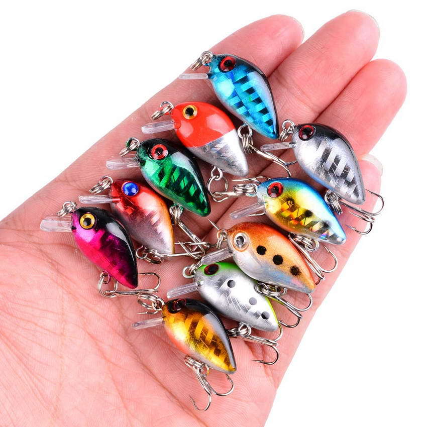 Isca de pesca pequeno peixinho - Fishing Lure Crankbait avaliação e preço