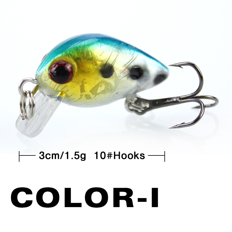 Isca de pesca pequeno peixinho - Fishing Lure Crankbait avaliação e preço