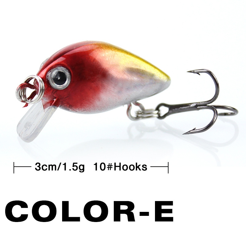 Isca de pesca pequeno peixinho - Fishing Lure Crankbait avaliação e preço
