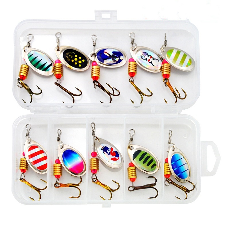 Isca de pesca giratória colher - Fishing Lure Spoon avaliação e preço