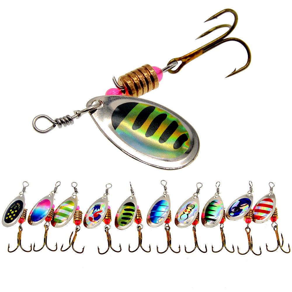 Isca de pesca giratória colher - Fishing Lure Spoon avaliação e preço